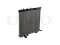 Engine cooling radiator thumb