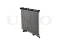 Engine cooling radiator thumb