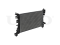 Engine cooling radiator thumb