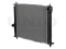 Engine cooling radiator thumb