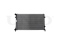Engine cooling radiator thumb