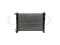 Engine cooling radiator thumb