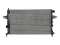 Engine cooling radiator thumb