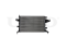 Engine cooling radiator thumb
