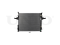Engine cooling radiator thumb
