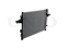 Engine cooling radiator thumb