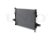 Engine cooling radiator thumb