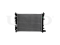 Engine cooling radiator thumb