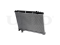 Engine cooling radiator thumb