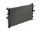 Engine cooling radiator thumb
