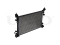 Engine cooling radiator thumb