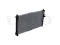 Engine cooling radiator thumb