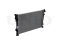 Engine cooling radiator thumb