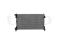 Engine cooling radiator thumb