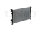 Engine cooling radiator thumb