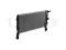 Engine cooling radiator thumb