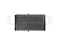 Engine cooling radiator thumb