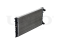 Engine cooling radiator thumb