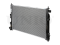 Engine cooling radiator thumb