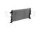 Engine cooling radiator thumb