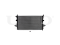 Engine cooling radiator thumb