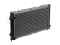 Engine cooling radiator thumb