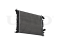 Engine cooling radiator thumb