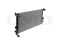 Engine cooling radiator thumb
