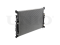 Engine cooling radiator thumb