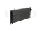 Engine cooling radiator thumb