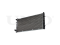 Engine cooling radiator thumb