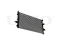 Engine cooling radiator thumb