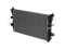 Engine cooling radiator thumb