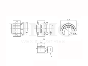 Rear sway bar bushing photo