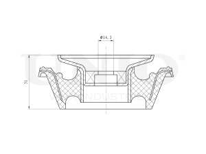 Front shock absorber mount photo
