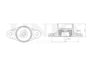 Rear shock absorber mount photo