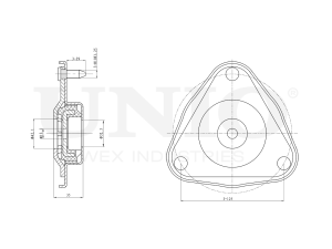 Front shock absorber mount photo