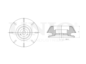 Front shock absorber mount photo