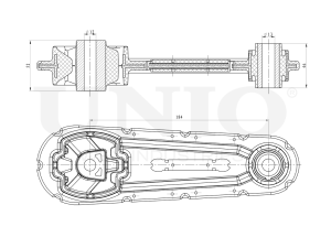 Lower transmission mount photo