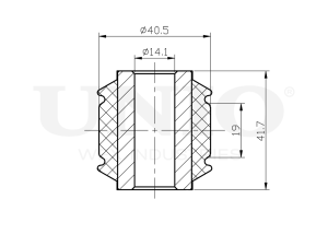 Front shock absorber bushing photo