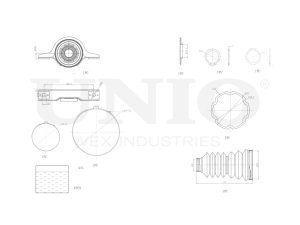 Опора карданного вала photo