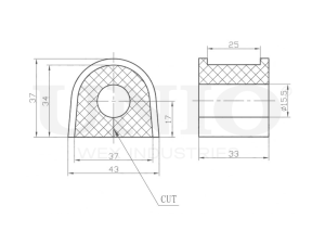 Rear stabilizer bushing photo