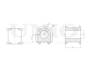 Front stabilizer bushing photo