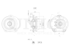 Right front shock absorber mount photo