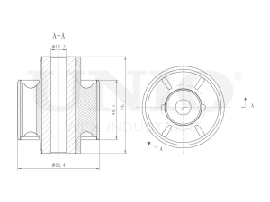 Rear beam silent block photo