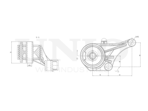Опора двигателя передняя photo
