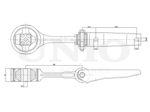 Опора двигателя задняя photo