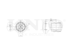 Right front lower control arm silent block photo