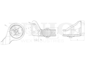 Engine support rear photo