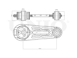 Engine mount front left photo